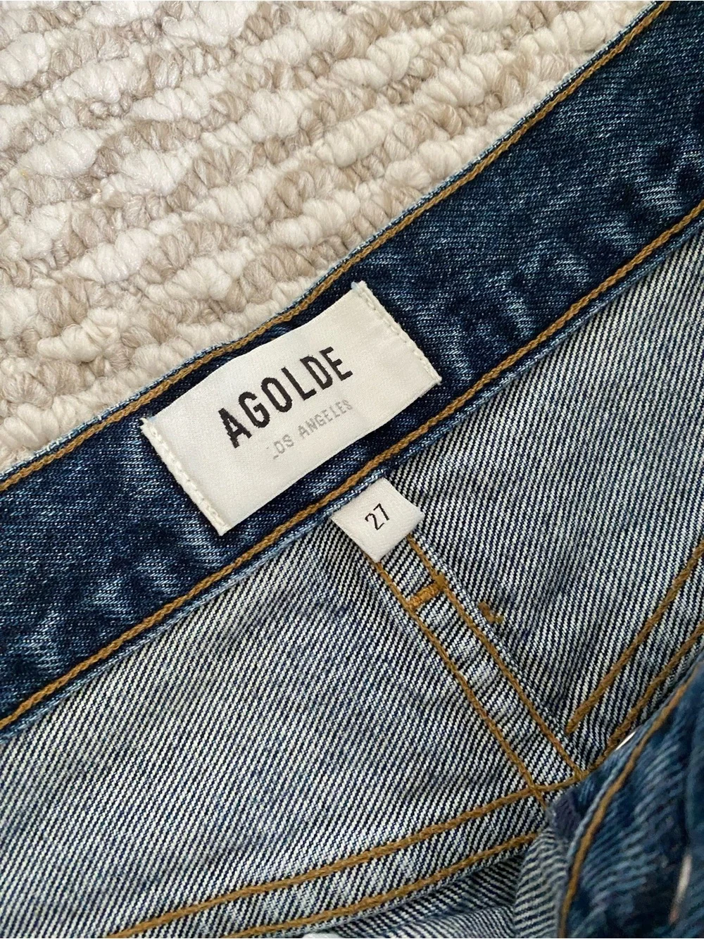 Agolde new tags